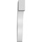 Ekena Millwork 3-in. W x 16-in. D x 22-in. H Del Monte Architectural Grade PVC Knee Brace BRCP03X16X22DEL - alternate 4
